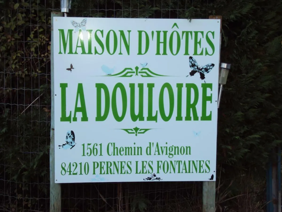 B&B La Douloire Pernes-les-Fontaines Frankrike